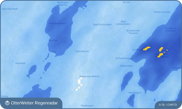 OtterWetter Regenradar-Widget Wiesenthal