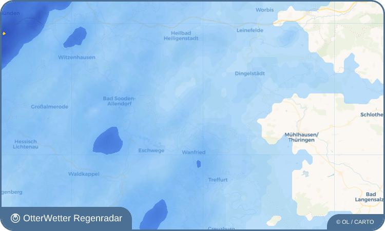 OtterWetter Regenradar-Widget Wilbich