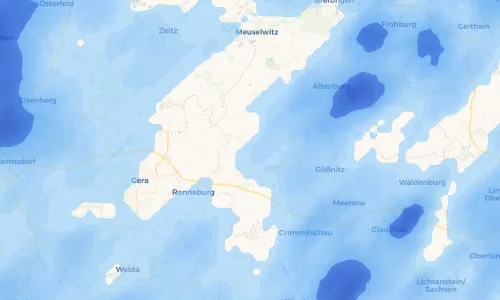 Regenradar Vorschaubild - Aktuelle Niederschläge in Wildenbörten und Umgebung
