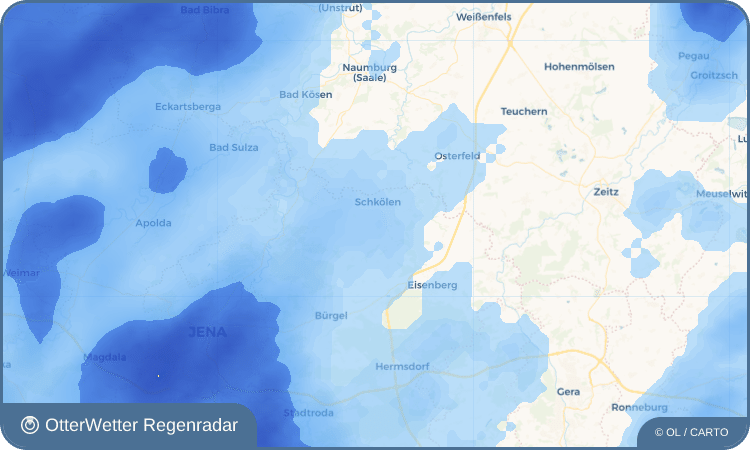OtterWetter Regenradar-Widget Willschütz