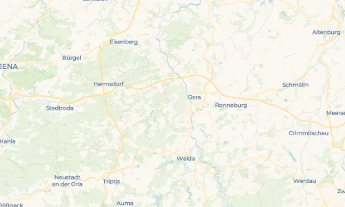 Regenradar Vorschaubild - Aktuelle Niederschläge in Windischenbernsdorf und Umgebung