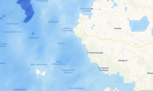 Regenradar Vorschaubild - Aktuelle Niederschläge in Winterstein und Umgebung