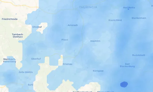 Regenradar Vorschaubild - Aktuelle Niederschläge in Wipfra und Umgebung