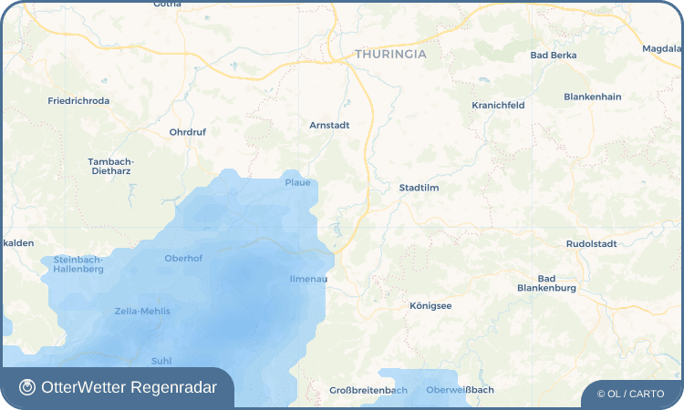 OtterWetter Regenradar-Widget Wipfra