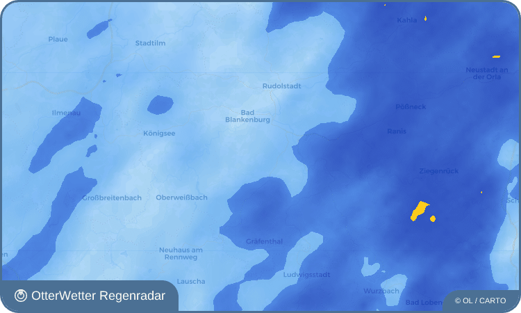 OtterWetter Regenradar-Widget Wittmannsgereuth