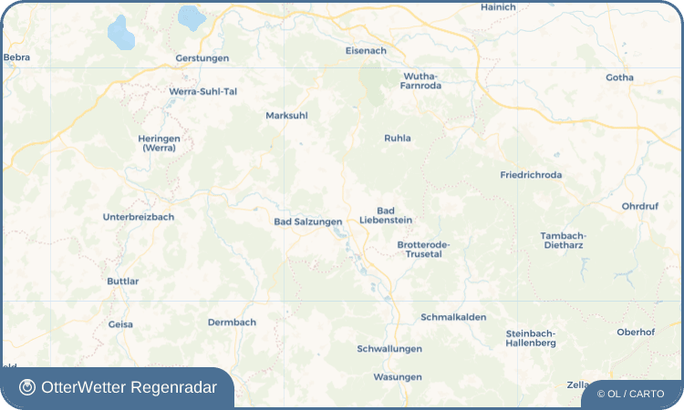 OtterWetter Regenradar-Widget Witzelroda