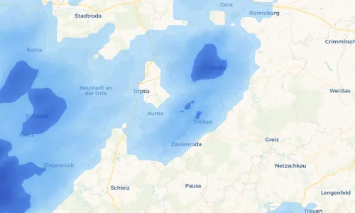 Regenradar Vorschaubild - Aktuelle Niederschläge in Wöhlsdorf und Umgebung