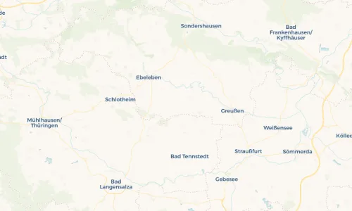 Regenradar Vorschaubild - Aktuelle Niederschläge in Wolferschwenda und Umgebung