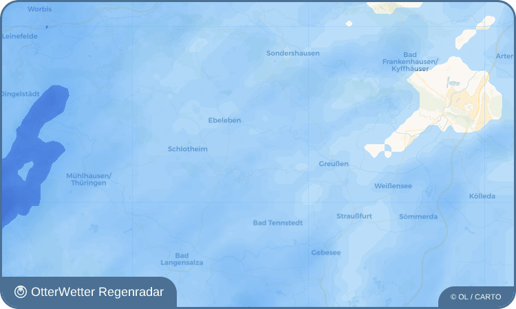 OtterWetter Regenradar-Widget Wolferschwenda