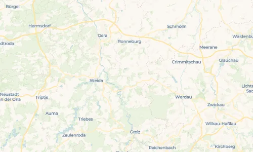 Regenradar Vorschaubild - Aktuelle Niederschläge in Wolfersdorf und Umgebung