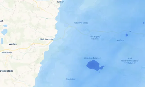 Regenradar Vorschaubild - Aktuelle Niederschläge in Wolkramshausen und Umgebung