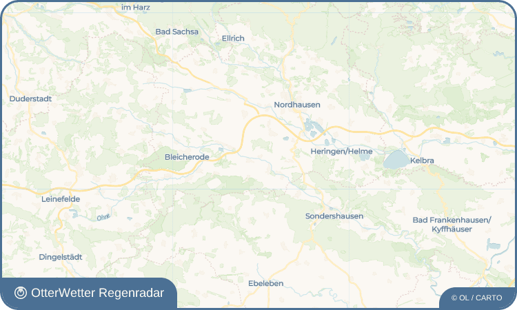 Wetter-Widget-Vorschau mit Vorhersagedaten für Wollersleben