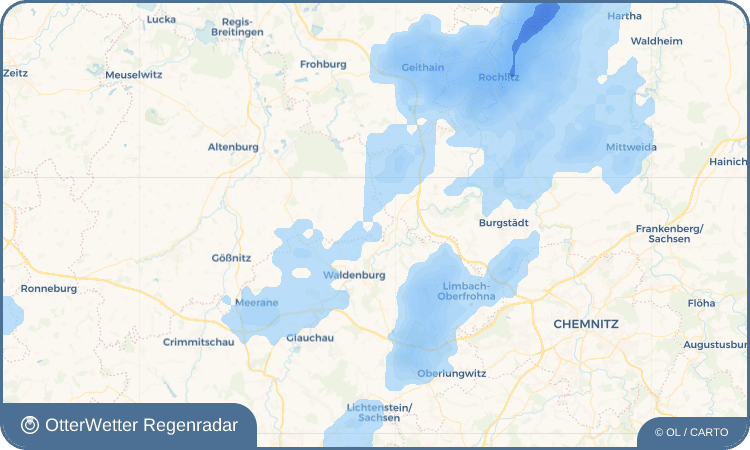 Widget-Vorschau für Wolperndorf Wetter-Widget-Vorschau mit Vorhersagedaten für Wolperndorf