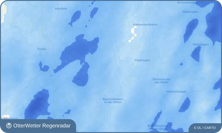 OtterWetter Regenradar-Widget Wüstensachsen