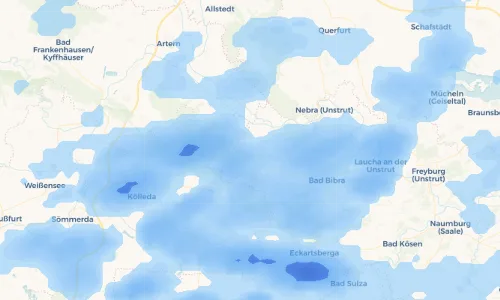 Regenradar Vorschaubild - Aktuelle Niederschläge in Zeisdorf und Umgebung