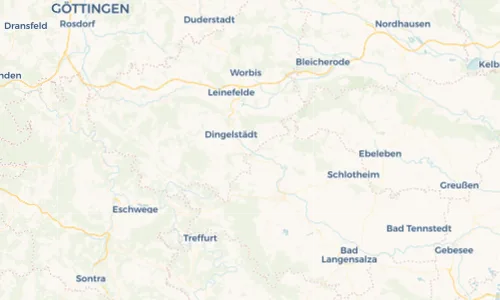 Regenradar Vorschaubild - Aktuelle Niederschläge in Zella und Umgebung