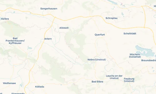 Regenradar Vorschaubild - Aktuelle Niederschläge in Ziegelroda und Umgebung