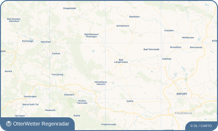 Wetter-Widget-Vorschau mit Vorhersagedaten für Zimmern