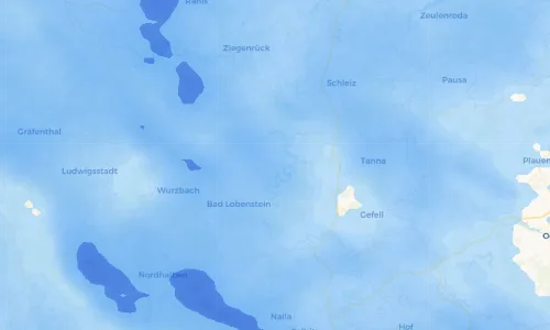 Regenradar Vorschaubild - Aktuelle Niederschläge in Zoppoten und Umgebung