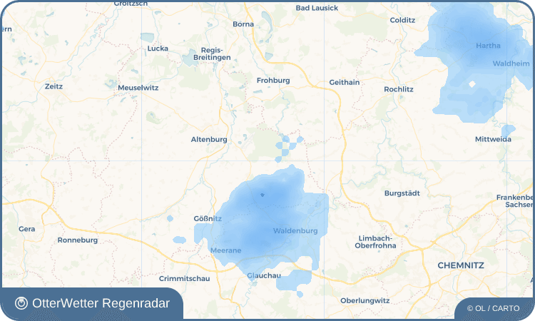 Widget-Vorschau für Zschernichen Wetter-Widget-Vorschau mit Vorhersagedaten für Zschernichen